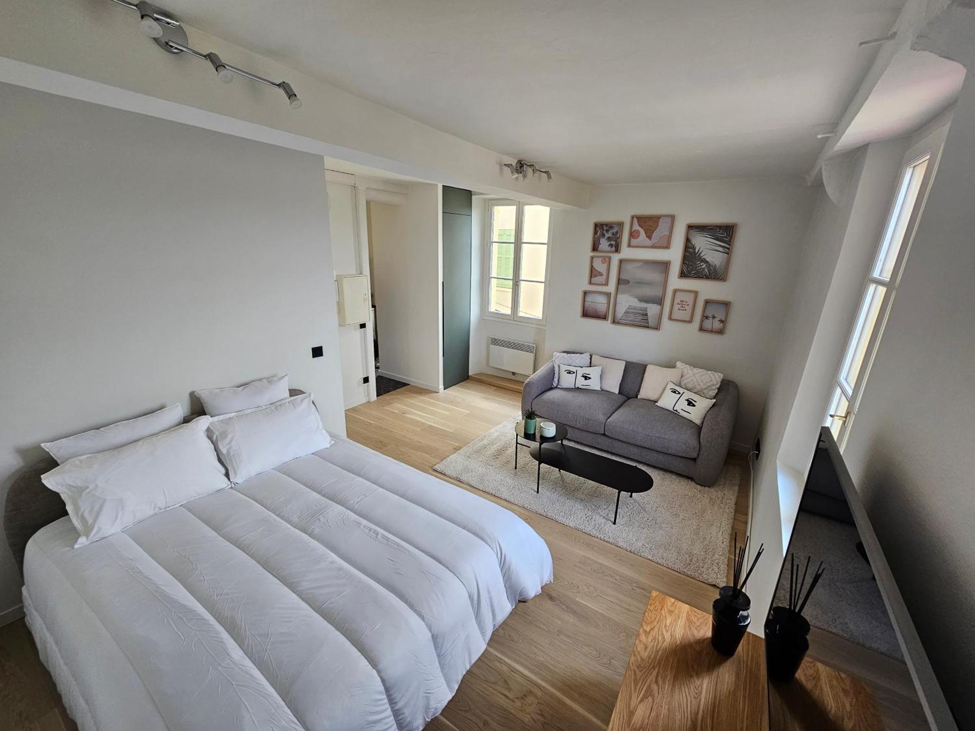 Apartament Face Port Vauban - En Plein Coeur Du Vieil Antibes Zewnętrze zdjęcie
