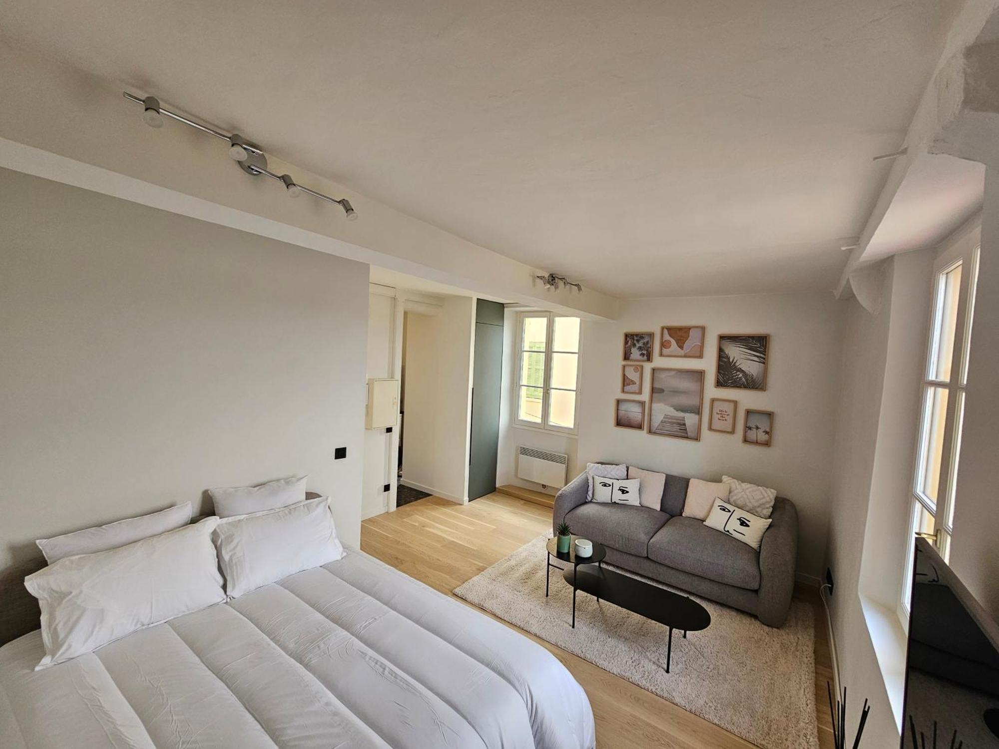 Apartament Face Port Vauban - En Plein Coeur Du Vieil Antibes Zewnętrze zdjęcie